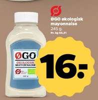 ØGO økologisk mayonnaise