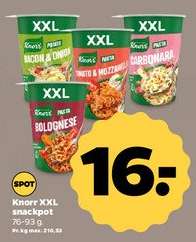 Knorr XXL snackpot