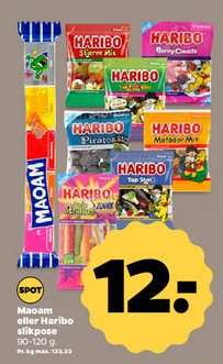 Maoam eller Haribo slikpose