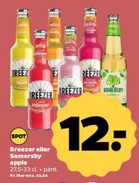 Breezer eller Somersby apple