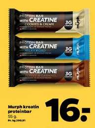 Murph kreatin proteinbar