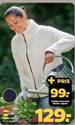 Jakke i fleece