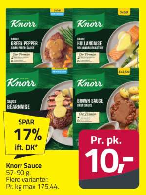Knorr sauce
