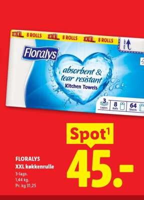 FLORALYS XXL køkkenrulle