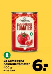 La Campagna hakkede tomater