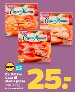 Dr. Oetker Casa di Mama pizza