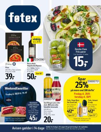 føtex tilbudsavis  - 28.8.2026 - 10.9.2026.