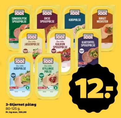 3-Stjernet pålæg