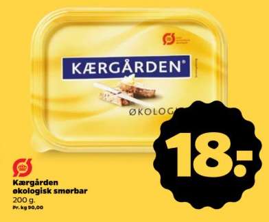 Kærgården økologisk smørbar