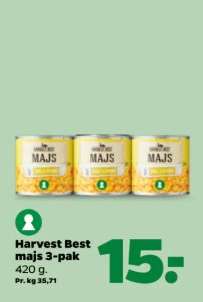 Harvest Best majs 3-pak
