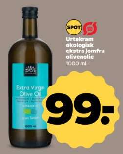Urtekram økologisk ekstra jomfru olivenolie