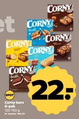 Corny bars 6-pak