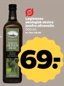 Løgismose økologisk ekstra jomfru olivenolie