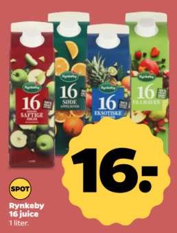Rynkeby 16 juice