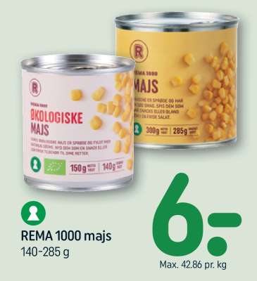 REMA 1000 majs