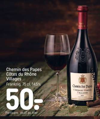 Chemin des Papes Côtes du Rhône Villages