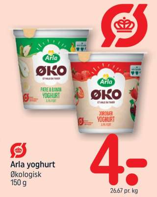 Arla yoghurt