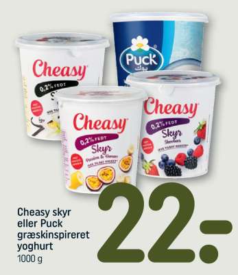 Cheasy skyr eller Puck græskinspireret yoghurt