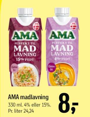 AMA madlavning
