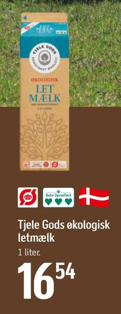 Tjele Gods økologisk letmælk