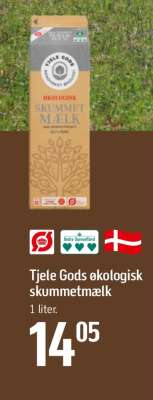 Tjele Gods økologisk skummetmælk