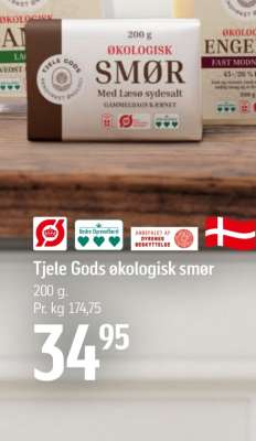 Tjele Gods økologisk smør