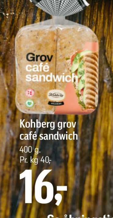 Kohberg grov café sandwich