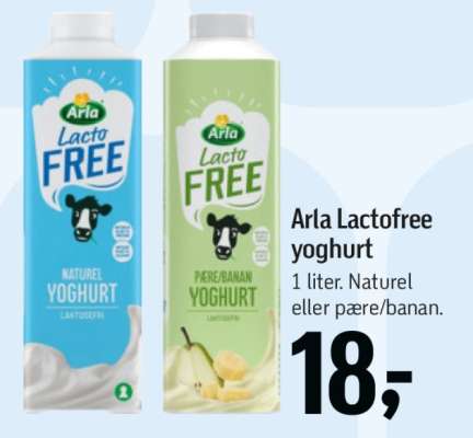 Arla Lactofree yoghurt