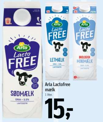 Arla Lactofree mælk