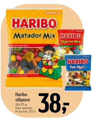 Haribo slikpose