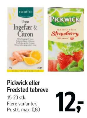 Pickwick eller Fredsted tebreve