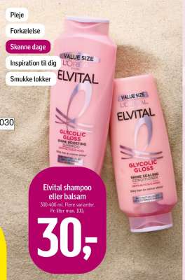 Elvital shampoo eller balsam