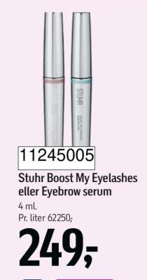 Stuhr Boost My Eyelashes eller Eyebrow serum