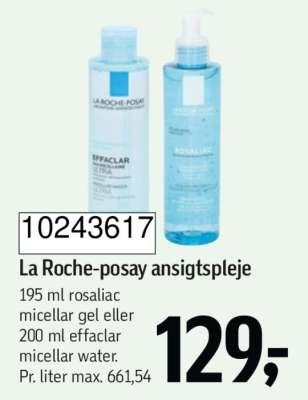 La Roche-posay ansigtspleje