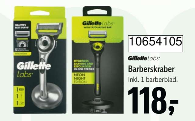 Gillette Labs Barberskraber