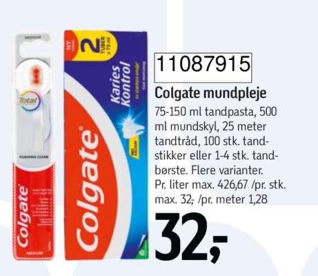 Colgate mundpleje