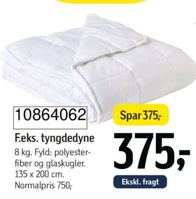 F.eks. tyngdedyne