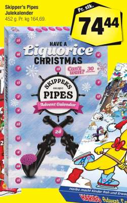 Skipper's Pipes Julekalender