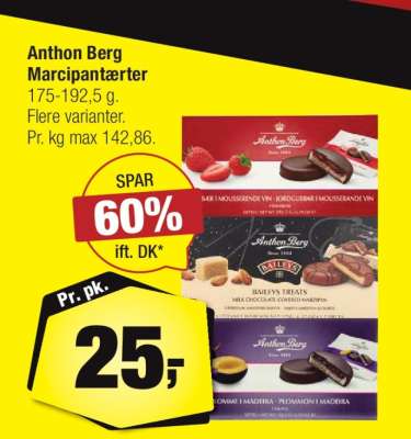 Anthon Berg Marcipantærter