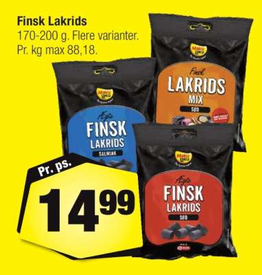Finsk Lakrids