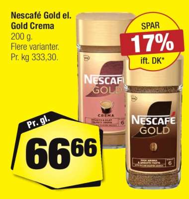 Nescafé Gold el. Gold Crema