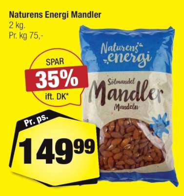 Naturens Energi Mandler