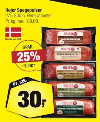 Højer Spegepølser