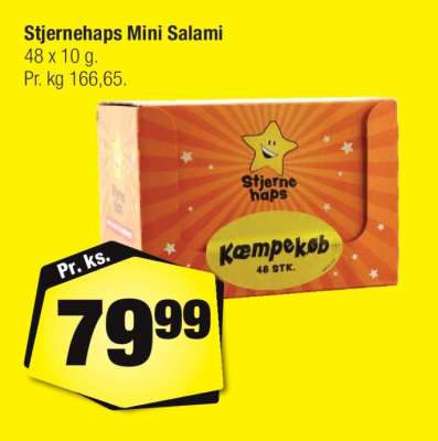 Stjernehaps Mini Salami