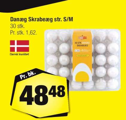 Danaeg Skrabeæg str. S/M