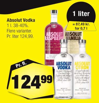 ABSOLUT VODKA