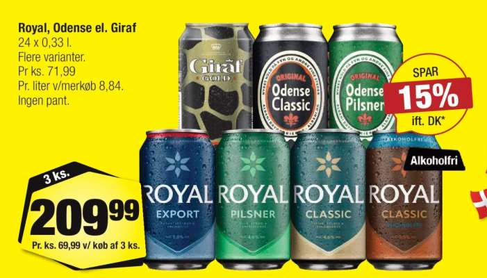 Royal, Odense el. Giraf