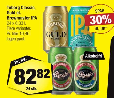 Tuborg Classic, Guld el. Brewmaster IPA