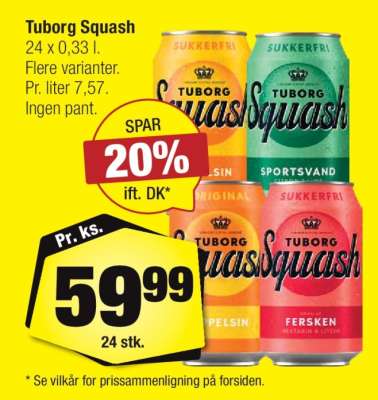 TUBORG SQUASH