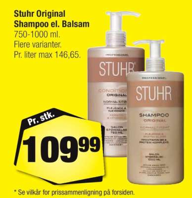 Stuhr Original Shampoo el. Balsam